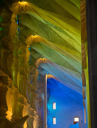 Apse Side Light, Sagrada Familla Cathedral, Barcelona