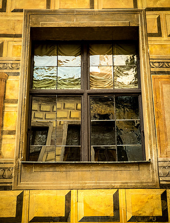 Windows of the Past, Cesky Krumlov, Czech Republic