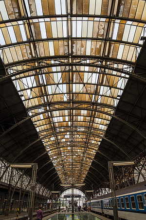The Arches of Heaven-Prague main Train Station - Czech republic