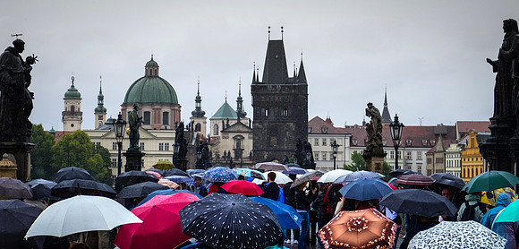 The Colors of Rain - Charles Bridge - Karlov Must - Prague