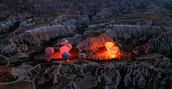 Balloons on Fire