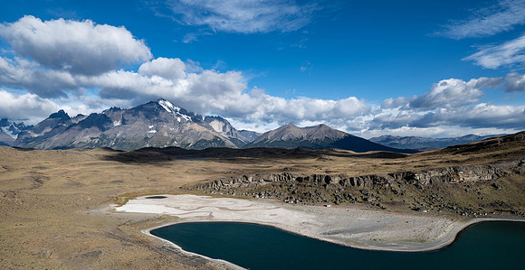 Overlook, Torres del Paine.Paine Massif