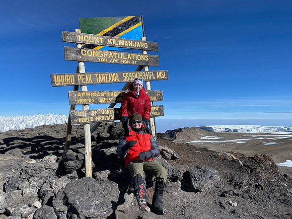 made it, and still smiling