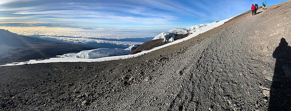 On to the summit, Uhuru Peak