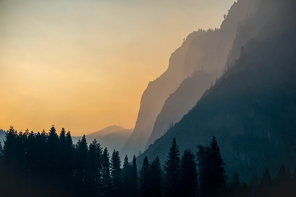 Yosemite Morning Smoke