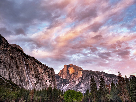 Half Dome Sunset